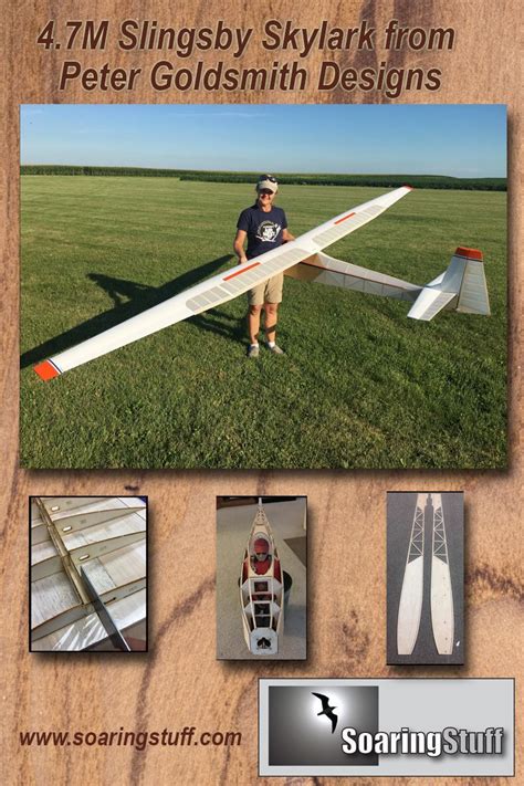 The Slingsby sailplanes are a legend in full size soaring, and this scale RC model kit captures ...