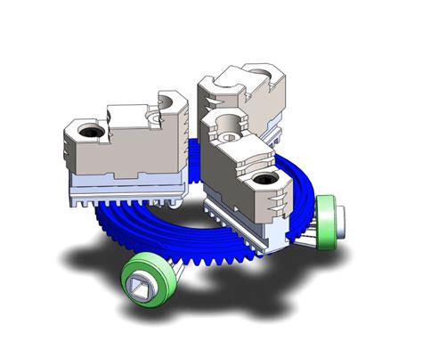 3 Jaw Chuck Mechanism
