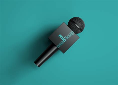 Free Wireless (MIC) Microphone Mockup PSD - Good Mockups