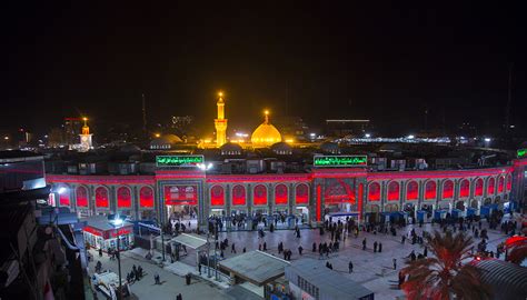 In Picture: Imam Hussain Shrine lights up Karbala at night | Imam ...