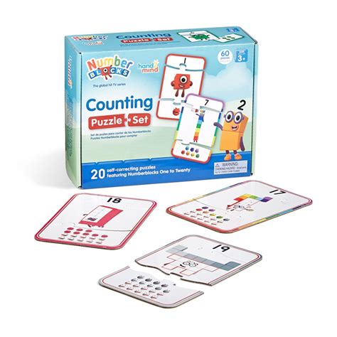 Numberblocks Counting Puzzle Set - HTM95401 | Learning Resources | Puzzles