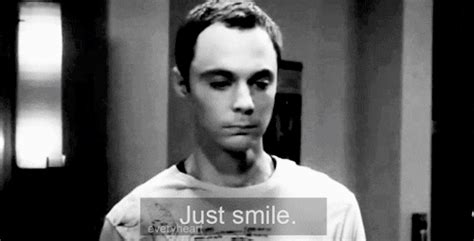 Sheldon Cooper Smile GIF - Find & Share on GIPHY