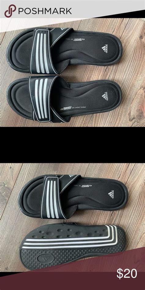 Adidas Fit Foam Slides | Adidas, Black adidas, Adidas women