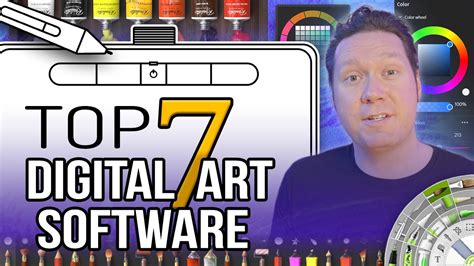 Top 7 Best Drawing & Digital Art Software - YouTube