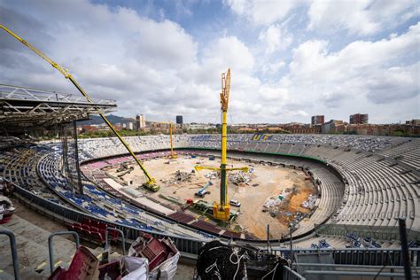 Progress Continues on Spotify Camp Nou Stadium Renovation - The Ved Post