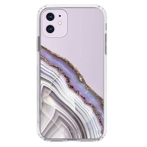 Casery 11H-0266 Agate Case For iPhone 11 (Light Purple) - Walmart.com - Walmart.com