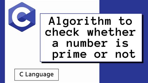 Pamella Walding: How To Check If A Number Is Prime Or Not C#