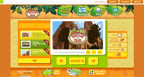 Pbs Kids Org Dinosaur Train | Kids Matttroy