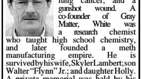 'Breaking Bad' fans create Walter White obituary, place in N.M. newspaper