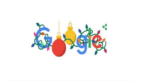 Google celebrates Christmas with a special, bright doodle | India News ...