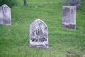 Image of grey headstones | CreepyHalloweenImages