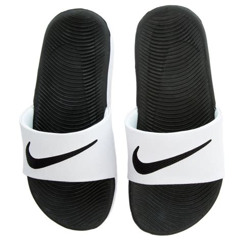 NIKE (GS/PS) Kawa Slides 819352 100 - Shiekh