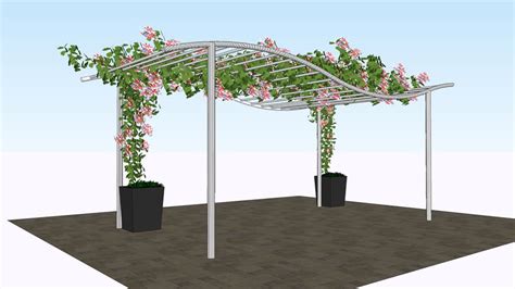 Pergola_01 | 3D Warehouse