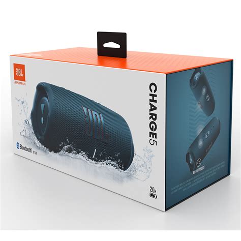 JBL Charge 5 Portable Waterproof Speaker Blue JBLCHARGE5BLU - Buy ...