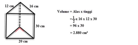 Soal Mencari Volume Prisma Segitiga - Homecare24