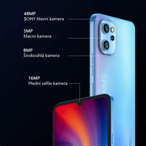 Umidigi A13 Pro 6/128GB, 5150 mAh, Galaxy Blue | MALL.CZ