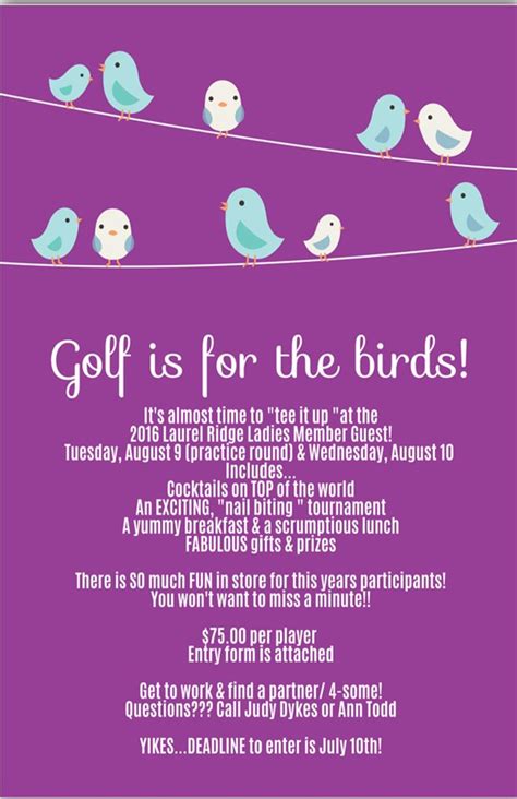 ladies golf tournament themes - Google Search | Golf tournament themes ...