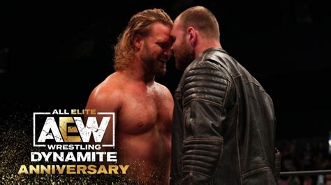 The AEW World Champion Jon Moxley and Hangman Page Face-off | AEW Dynamite: Anniversary, 10/5/22 ...