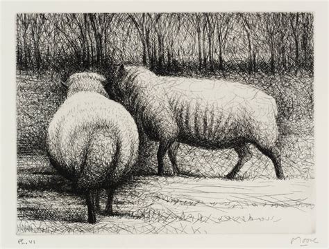 Henry Moore OM, CH ‘Sheep’, 1972 © The Henry Moore Foundation, All ...