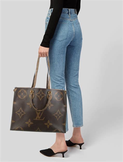 Louis Vuitton Monogram Reverse Onthego GM - Brown Totes, Handbags ...