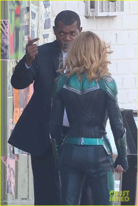 Samuel L. Jackson Seen as Two-Eyed Nick Fury in New 'Captain Marvel ...