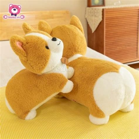 Chó Corgi Bông Mông Tim | Gấu Bông Teddy