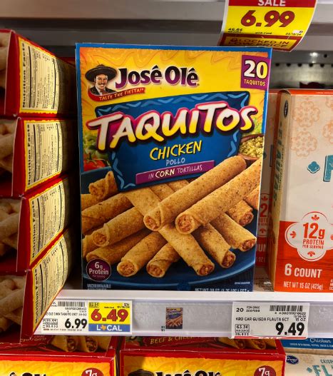 Jose Ole Taquitos are as low as $4.74 each at Kroger! - Kroger Krazy