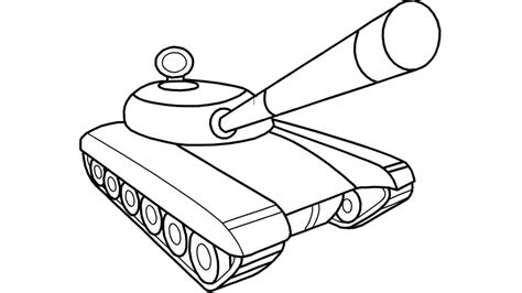 Army Tank Drawing / How to Draw a Tank / Very Easily - YouTube