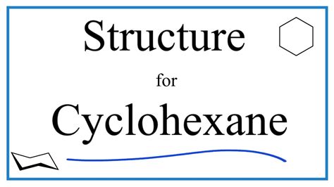 Cyclohexane Structural Formula