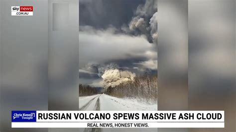 ‘Spectacular’ volcano erupts in eastern Russia | Sky News Australia