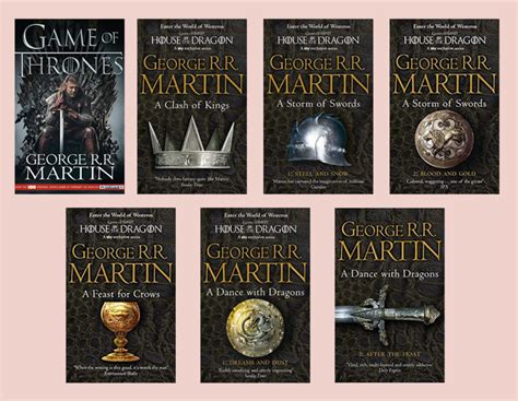 Game of Thrones Books in Order (George R.R. Martin)