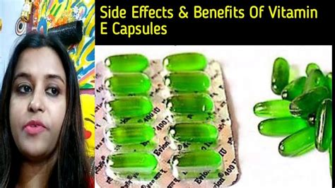 Side Effects and Benefits Of Vitamin E Capsules | Uses Of Vitamin E Capsules For Skin and Hair ...