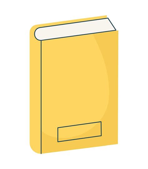 nice yellow book 4429541 Vector Art at Vecteezy