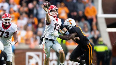 Georgia vs. Tennessee: History of college football No. 1 vs. No. 2 ...