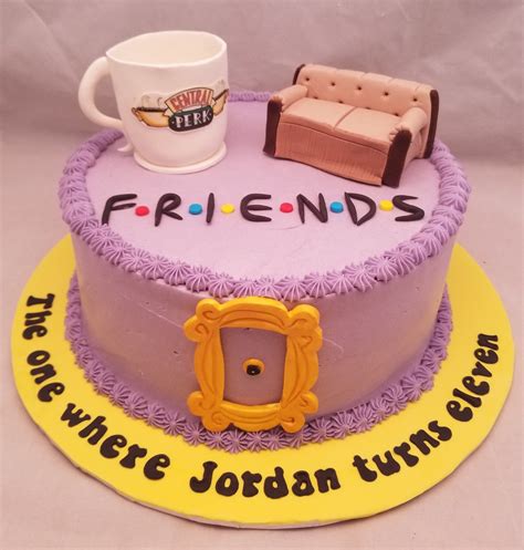 48 Super Tv Shows Birthday Friend Cake Ideas | Friends birthday cake, Friends cake, Cake