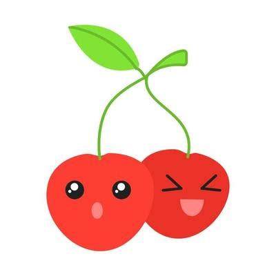 Cherry Emoji Vector Art, Icons, and Graphics for Free Download