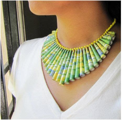 Recycled Paper Jewelry by Paper Melon - The Beading Gem's Journal