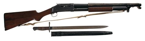 Winchester Trench Shotgun with Winchester 1917 Bayonet-Shotgun Firearms ...