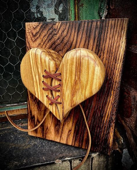 Rustic Olive Wood Heart Wall Decor Rustic Gift Unique Wood Art - Etsy