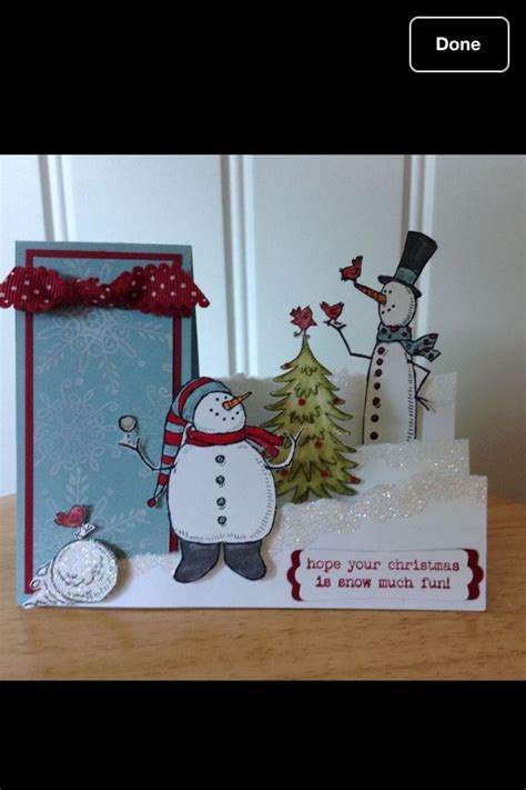 Card Handmade Christmas Card Kits, Homemade Christmas Cards, Christmas Cards To Make, Xmas Cards ...