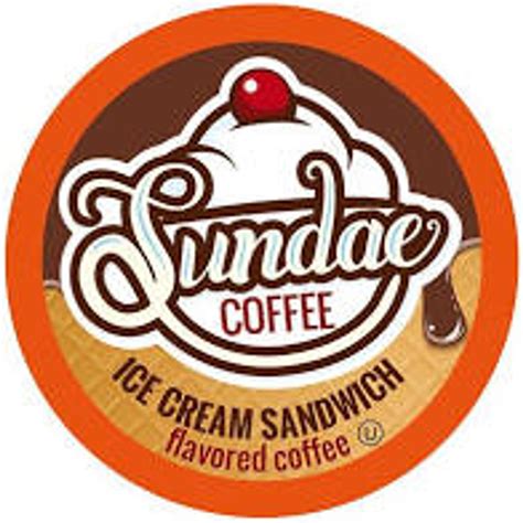 Sundae Coffee Ice Cream Sandwich K Cup Pods - Coffee Crazy