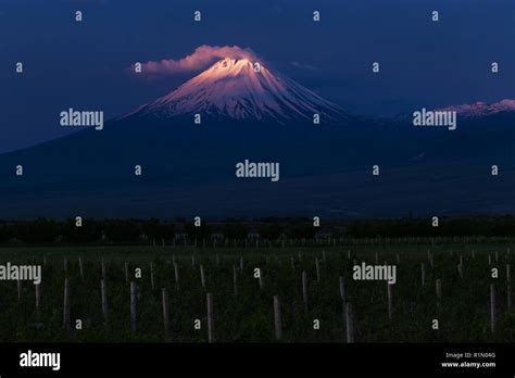 Mount Ararat at sunrise Stock Photo - Alamy