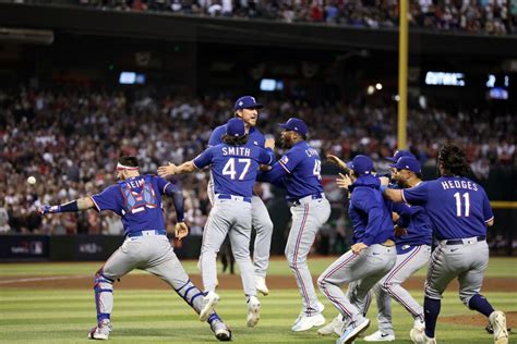 Texas Rangers Won First World Series, Beat Arizona Diamondbacks 5-0