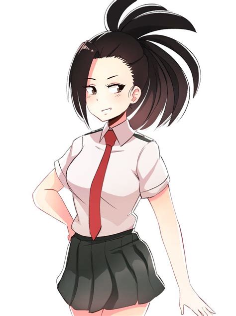 25+ Fanart Cute Aesthetic Fanart Cute Momo Yaoyorozu | Ellery Deforest