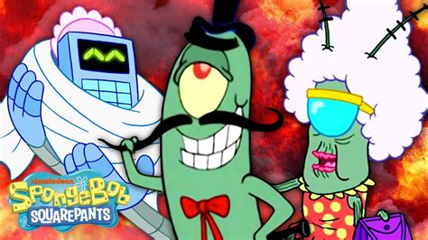 Every Member of Plankton's Family 👁 | SpongeBob - YouTube