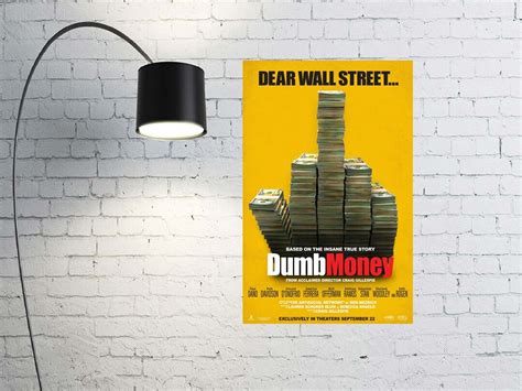 Dumb Money Movie Poster 2023 Film Room Decor Wall Art Poster Gift for Him/her - Etsy