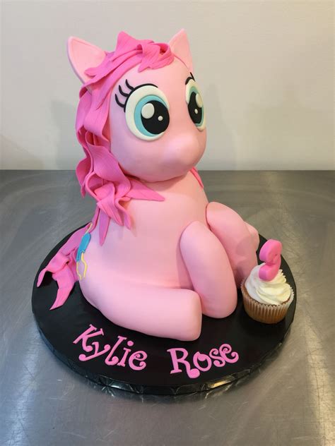 Pinkie Pie Cake! My Little Pony Birthday, My Little Pony Party, Pinkie Pie Cake, 6th Birthday ...