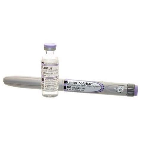 Lantus Insulin Glargine Injection 100 Units/mL for Cats