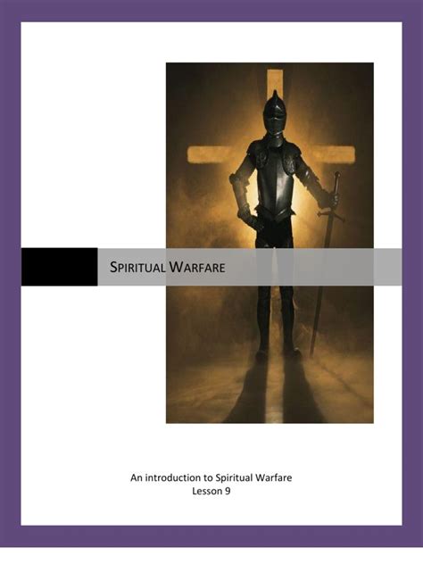 Spiritual Warfare - Lesson 9 | PDF | Spiritual Warfare | Demons