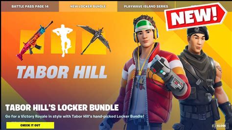 Fortnite Item Shop *NEW* TABOR HILL LOCKER BUNDLE! - YouTube